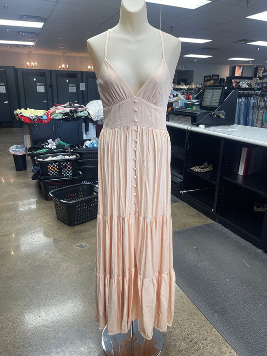 Dress Casual Maxi By Gianni Bini In Orange, Size:4