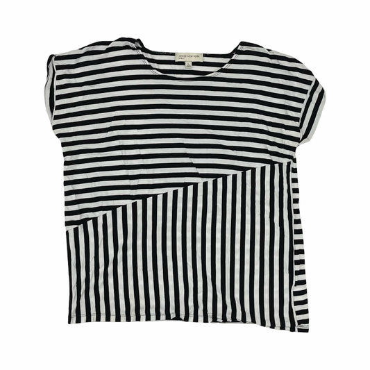 Top Ss By Jones New York In Black & White, Size:L