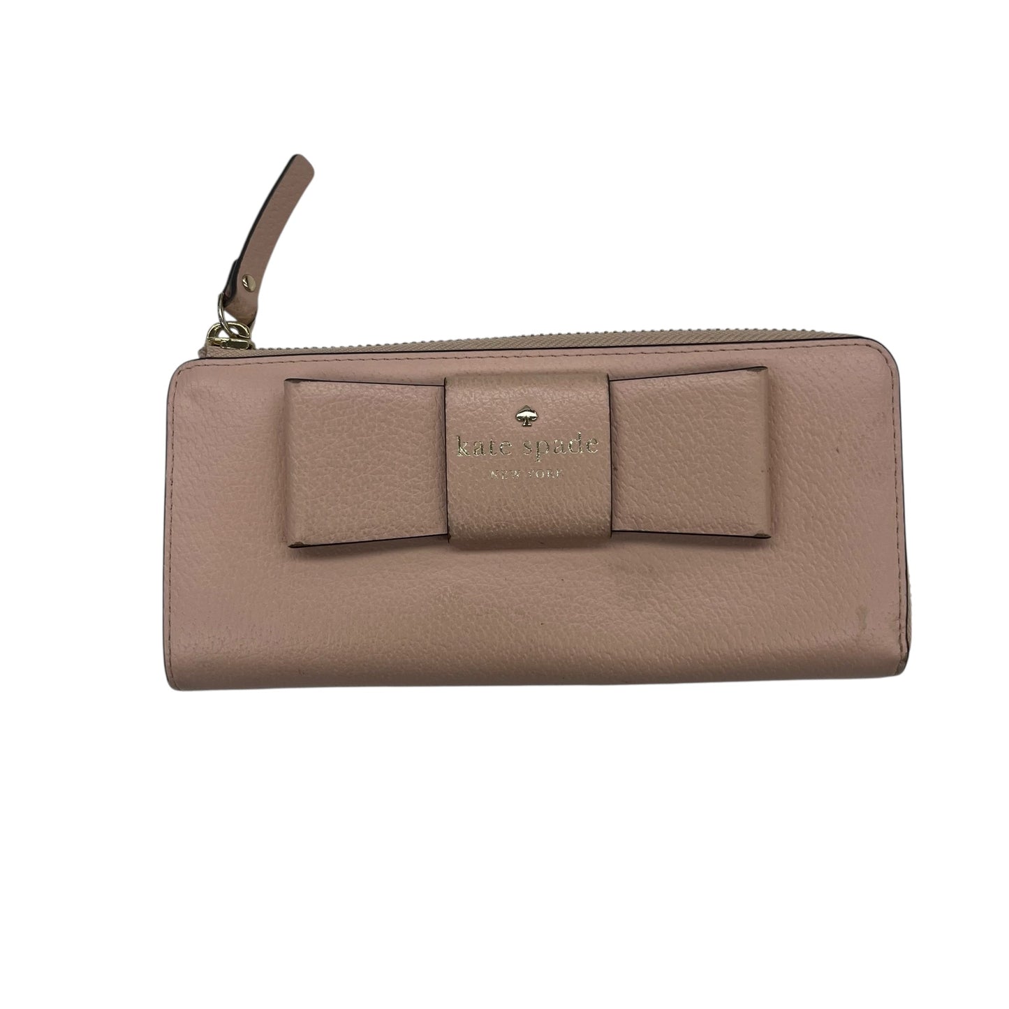 Wristlet Designer By Kate Spade In Blue & Cream, Size:Small