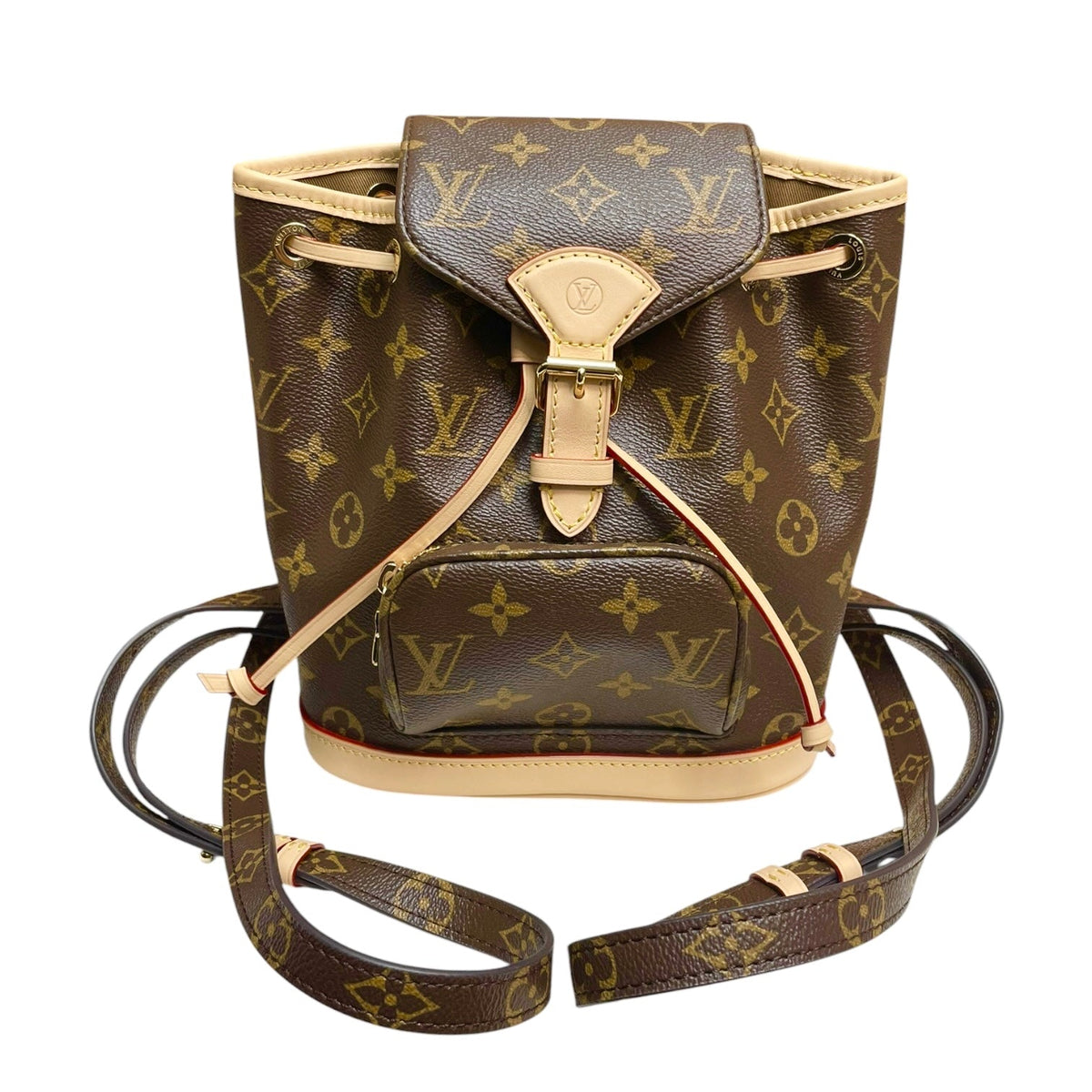Backpack Luxury Designer By Louis Vuitton, Size: Small