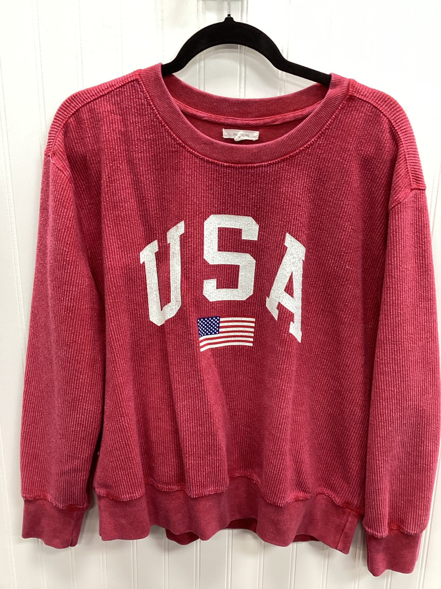 Top Ls By Maurices In Pink, Size:L