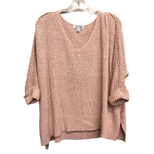 PINK SWEATER by SHE + SKY Size:ONESIZE