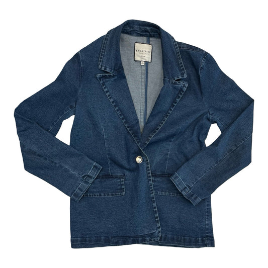 Blazer By Bagatelle In Blue Denim, Size:L