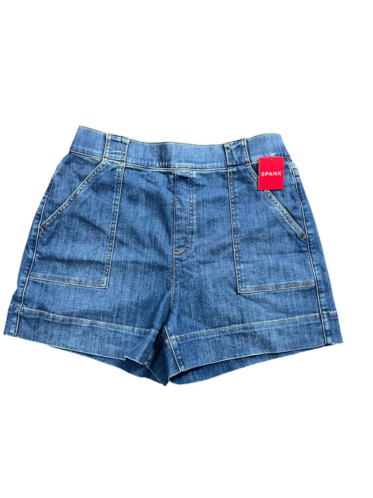 Shorts By Spanx In Blue Denim, Size:L
