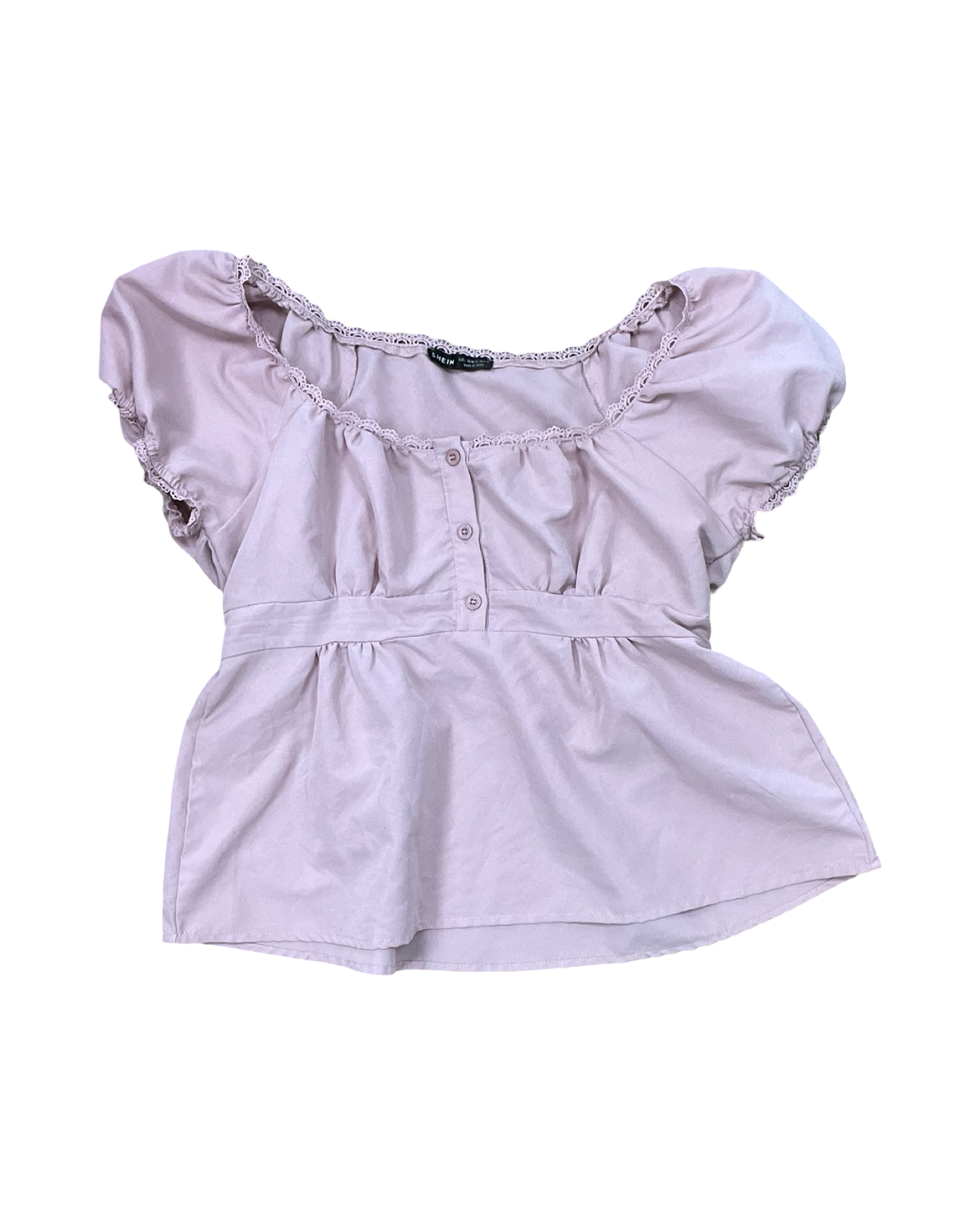 Top Ss By Shein In Pink, Size:L