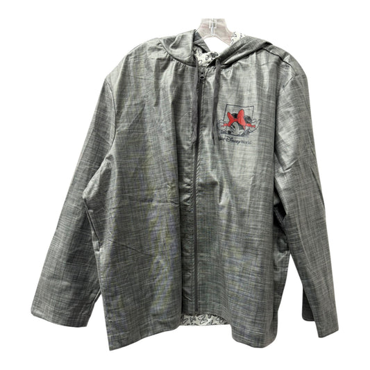 Coat Raincoat By Disney In Grey, Size:2X