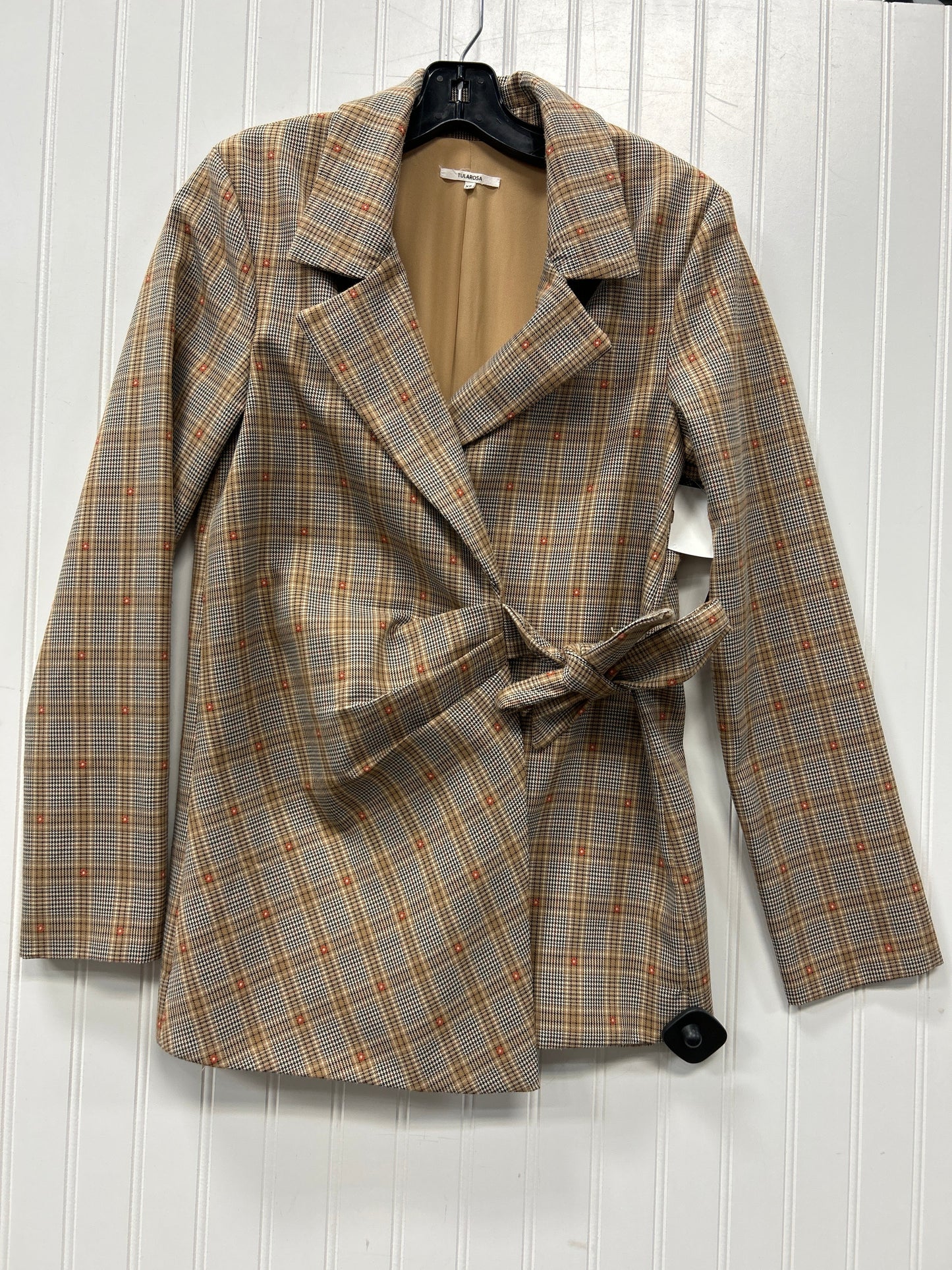 Blazer By Tularosa In Plaid Pattern, Size:Xs