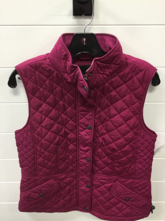 Vest Other By Talbots In Pink, Size:M