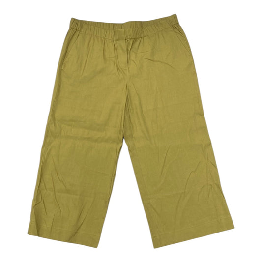 Pants Wide Leg By J. Jill In Green, Size:L