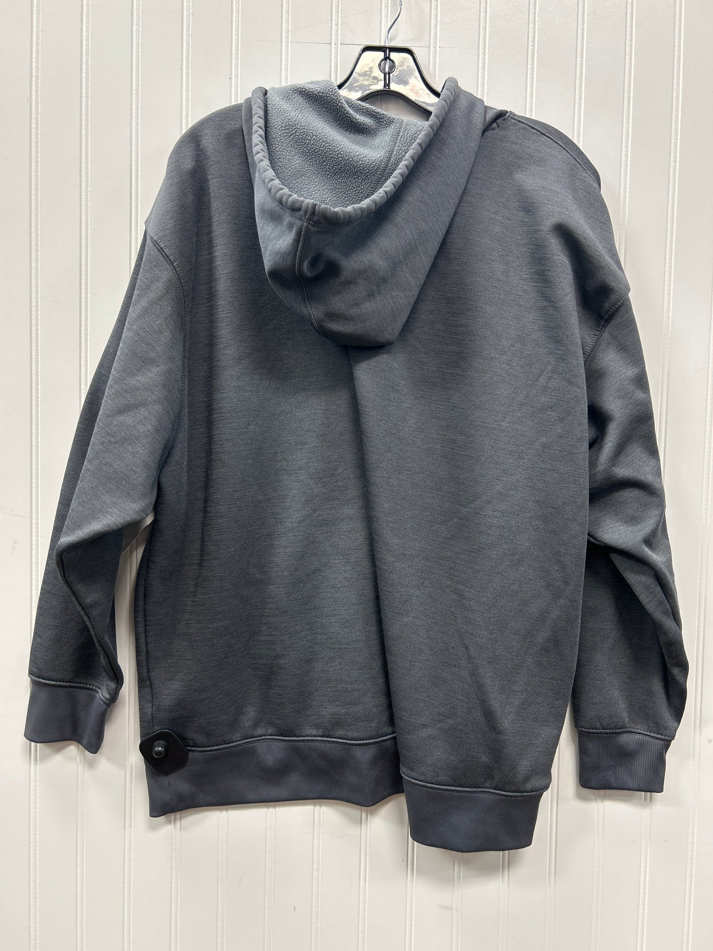 Athletic Sweatshirt Hoodie By Nike Apparel In Grey, Size:Xl