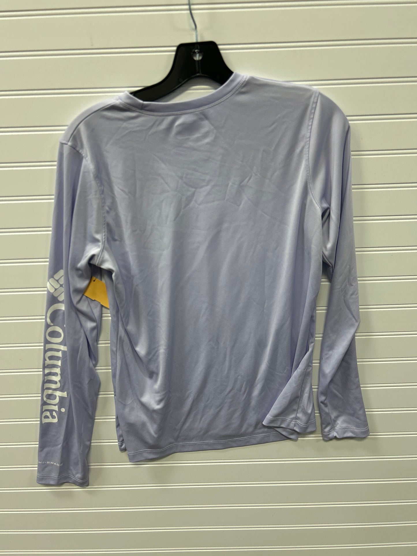 Athletic Top Ls Crewneck By Columbia In Purple, Size:M