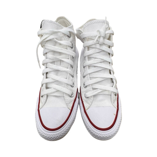 Shoes Athletic By Converse In White, Size:5