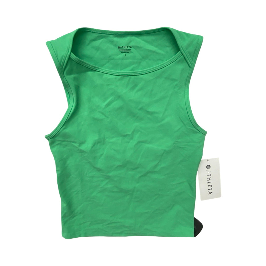 Athletic Tank Top By Athleta In Green, Size:S