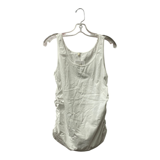 Mat Tank Top By Cme In White, Size:M