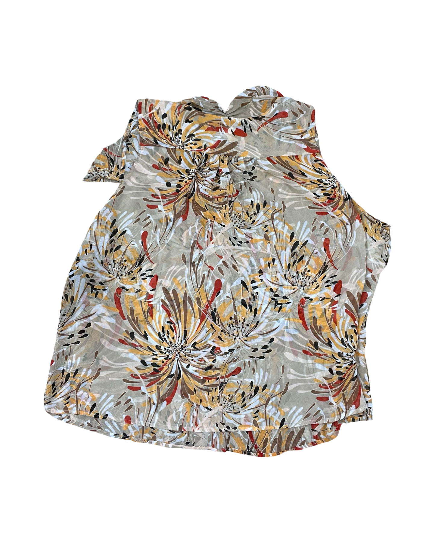 Top Sleeveless By Lane Bryant In Tan, Size:4X