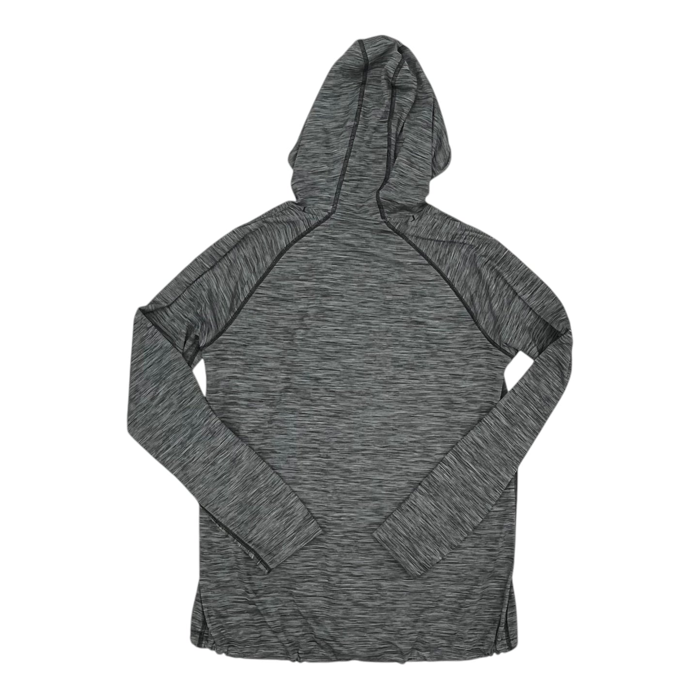 Athletic Top Ls Hoodie By Under Armour In Grey, Size:M