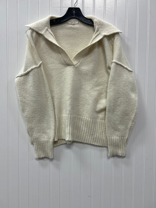 Sweater By Maurices In Cream, Size:L