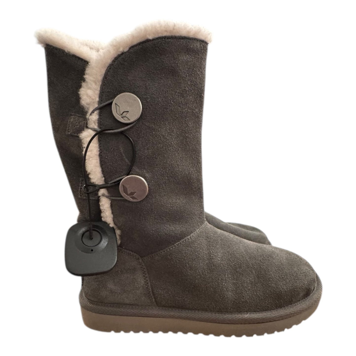 Boots Mid-Calf Flats By Koolaburra By Ugg In Grey, Size:6