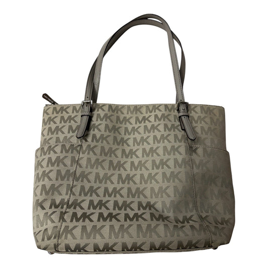 Handbag Designer By Michael Kors In Grey, Size:Large