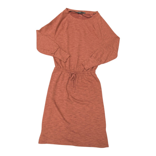 Dress Casual Midi By Prana In Orange, Size:M