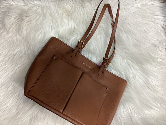 Handbag Designer By Michael Kors In Brown, Size:Medium