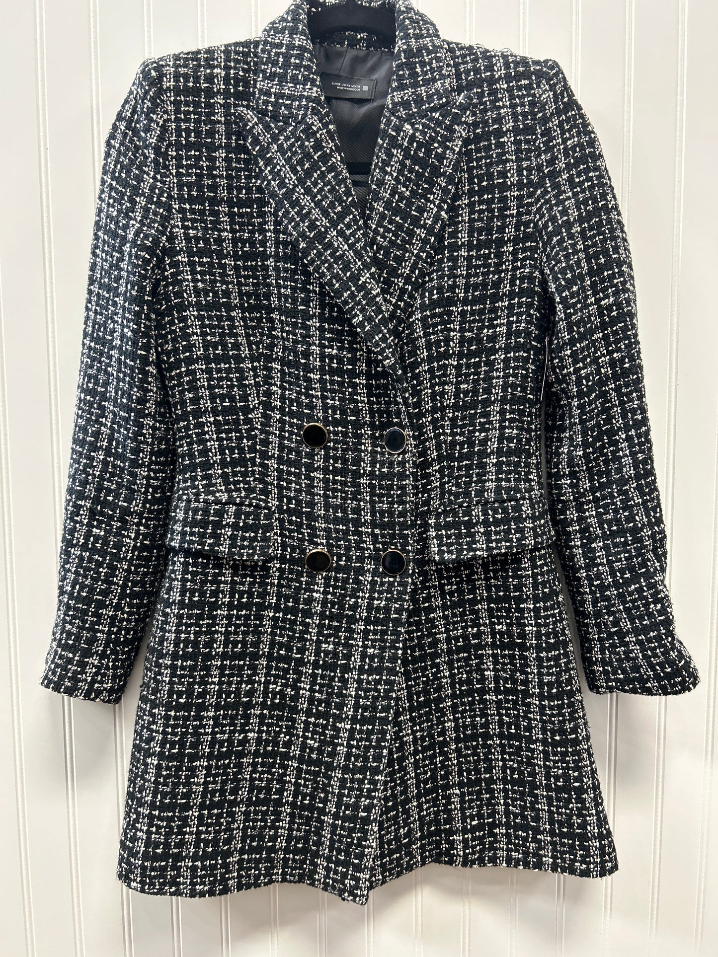 Blazer By Zara In Black, Size:Xs