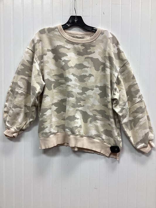 Sweatshirt Crewneck By Aerie In Cream, Size:S