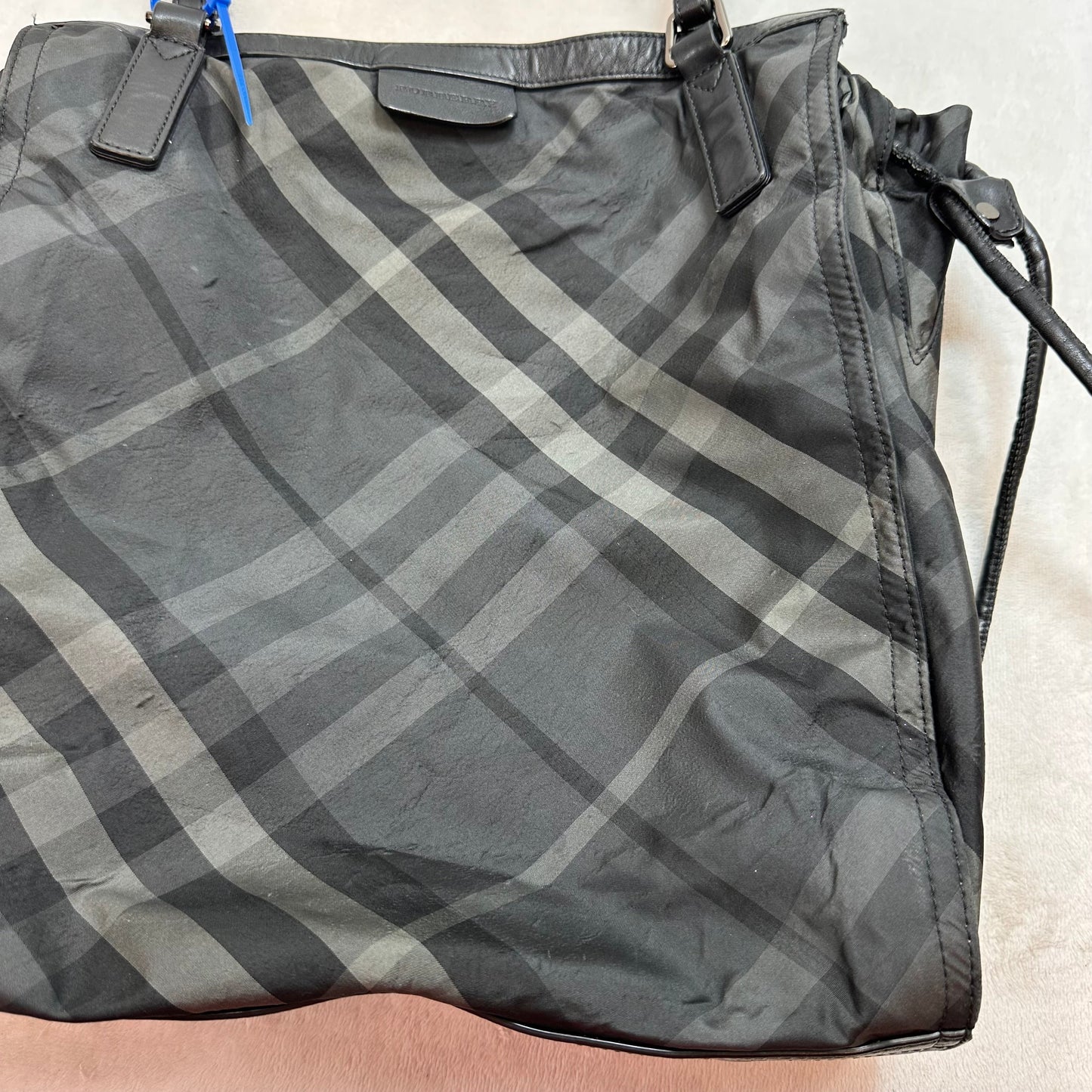 Tote Luxury Designer By Burberry, Size: Medium