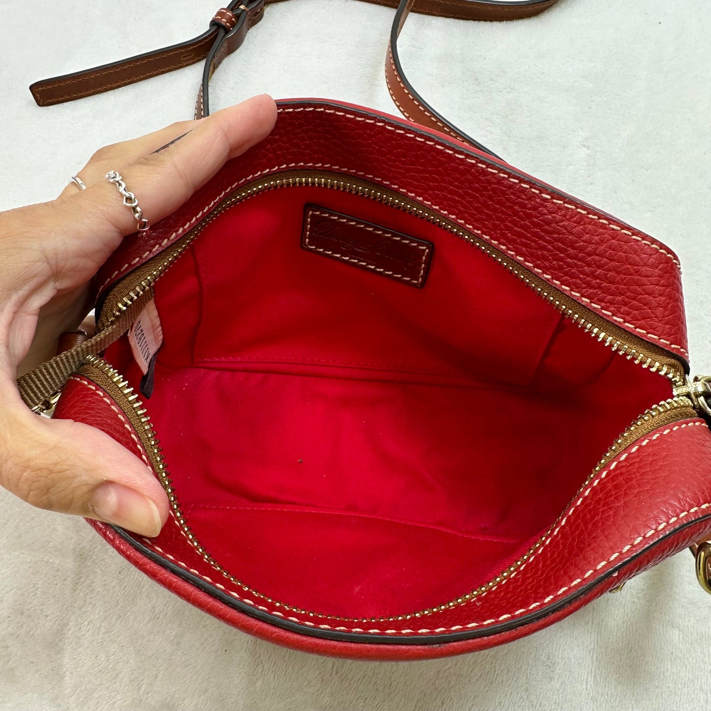 Crossbody Designer By Dooney And Bourke, Size: Small