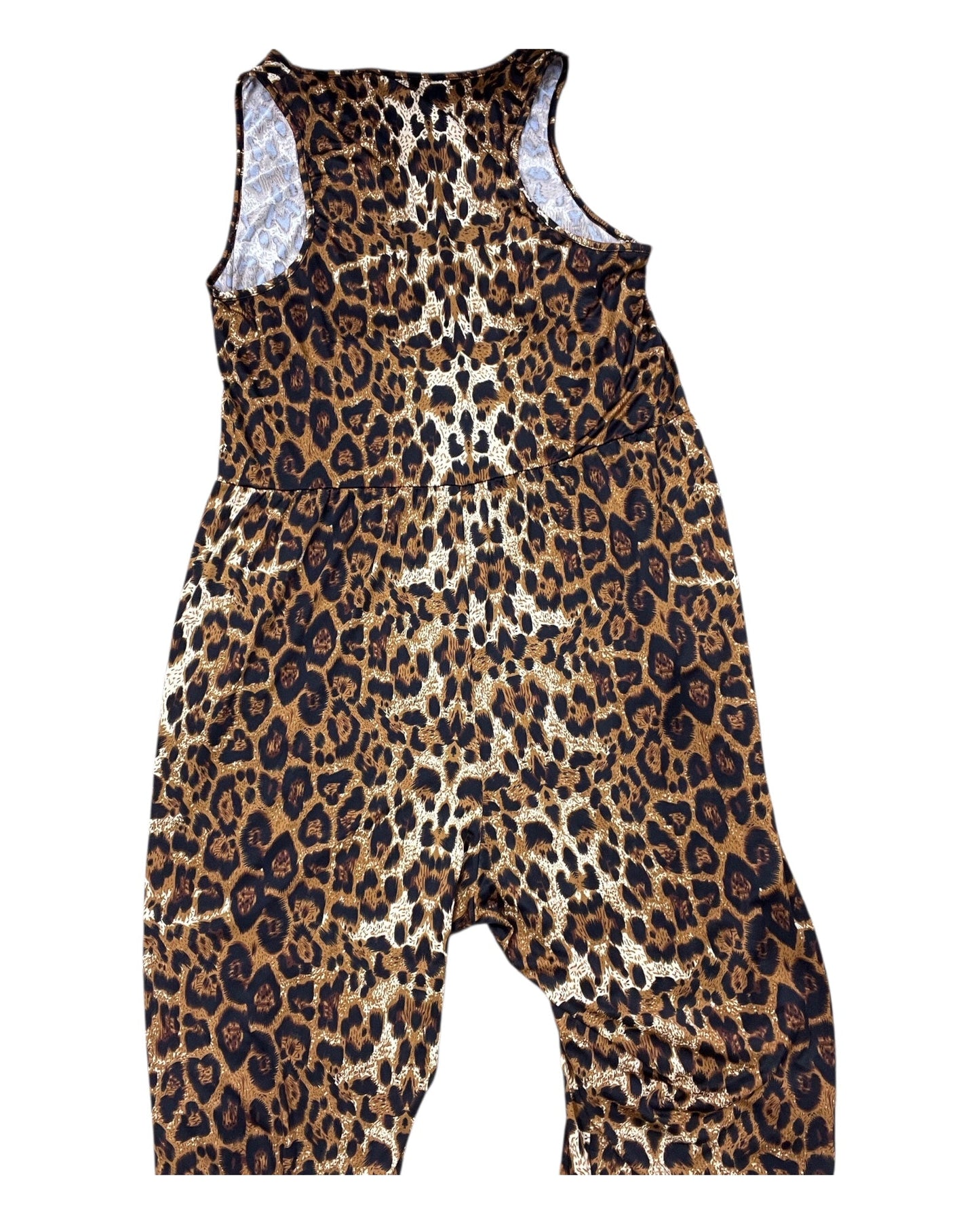 Jumpsuit By Clothes Mentor In Animal Print, Size:Xl