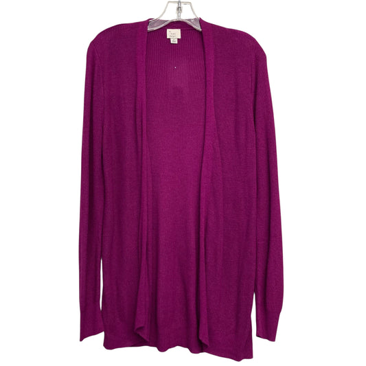 Sweater Cardigan By A New Day In Purple, Size:S