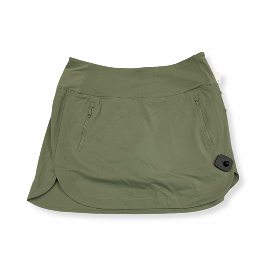Athletic Skort By Athleta In Green, Size:L