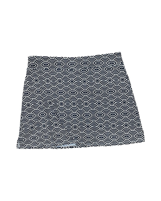 Skort By Tranquility In Blue & White, Size:L