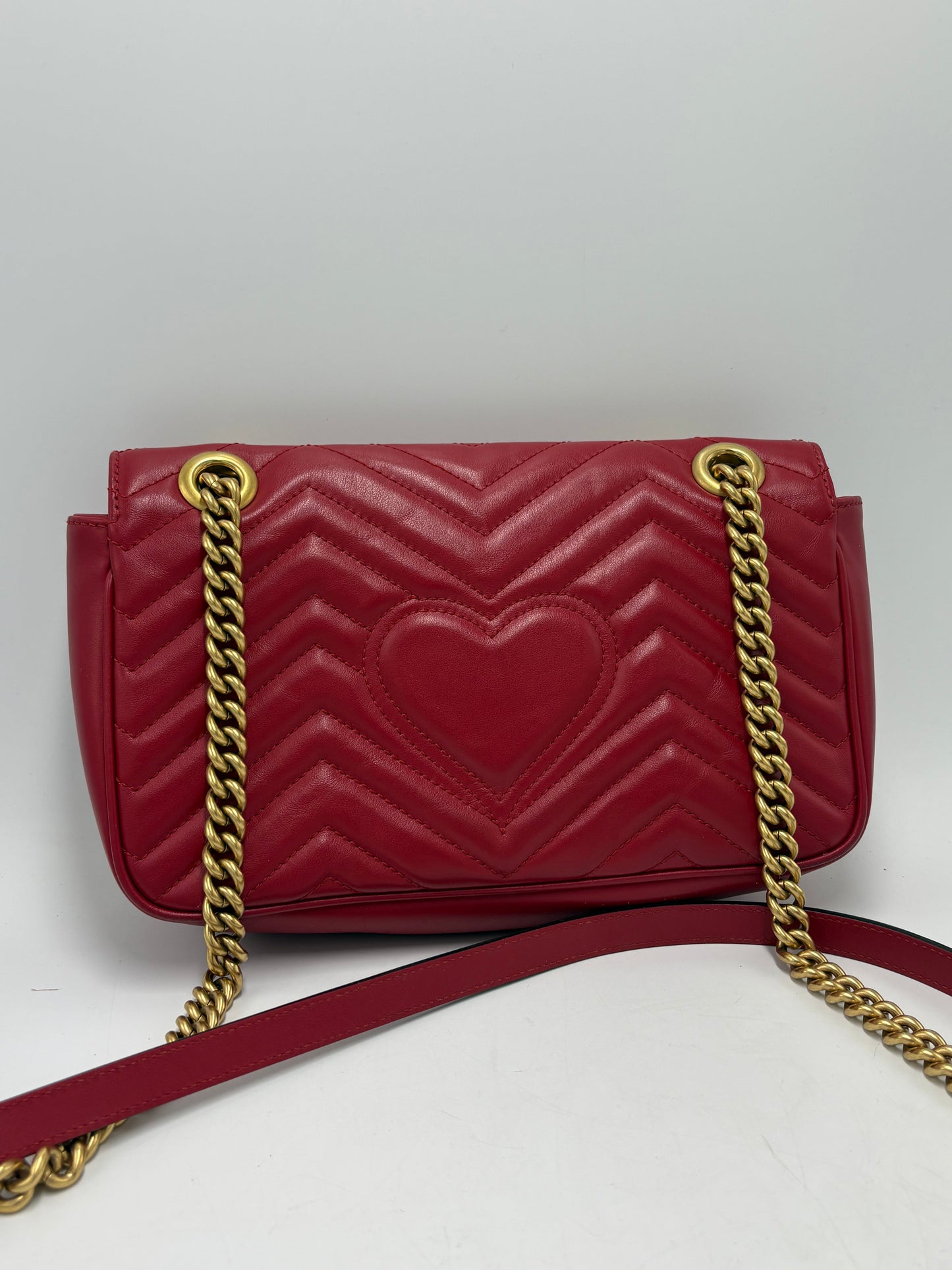 Gucci GG Marmont Flap Designer Handbag