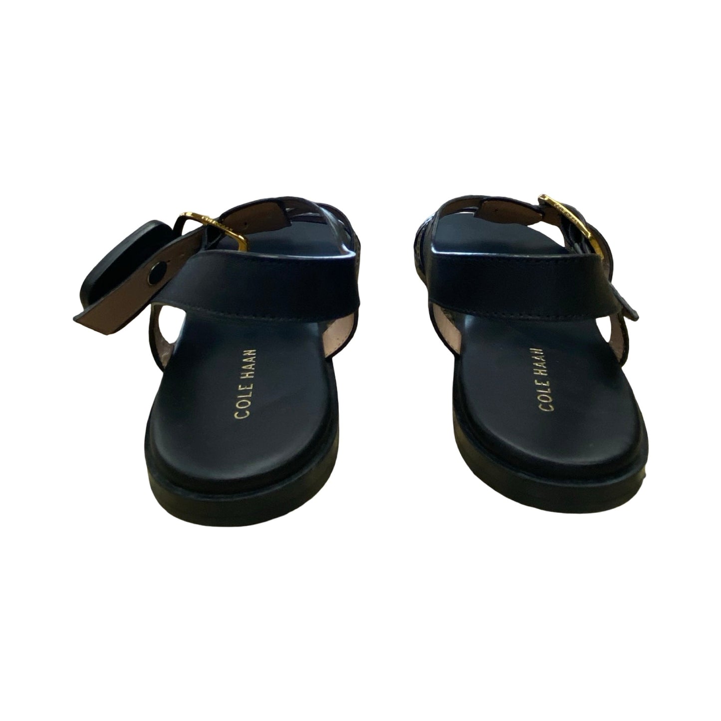 Sandals Flats By Cole-Haan In Black, Size:10