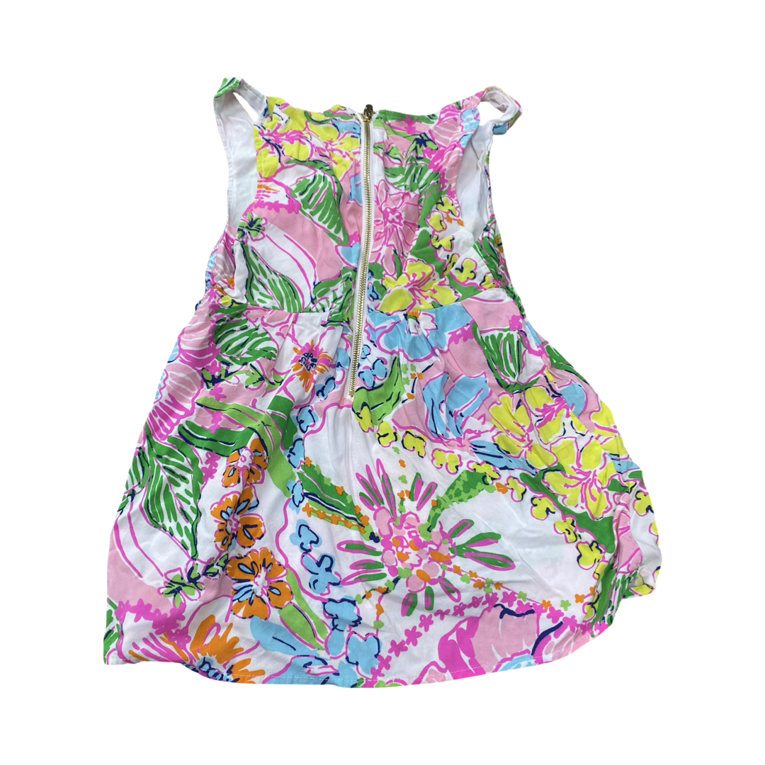 Top Sleeveless Designer By Lilly Pulitzer In Multi, Size:Xs