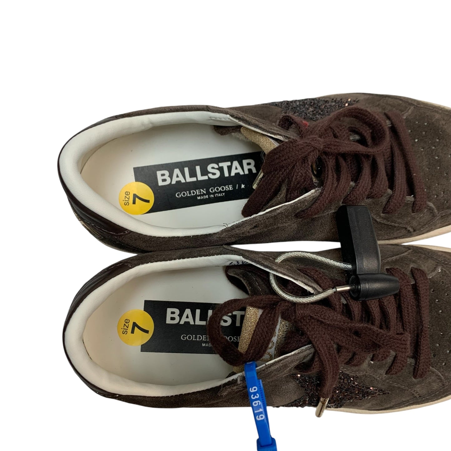 Shoes Luxury Designer By Golden Goose In Brown, Size: 7