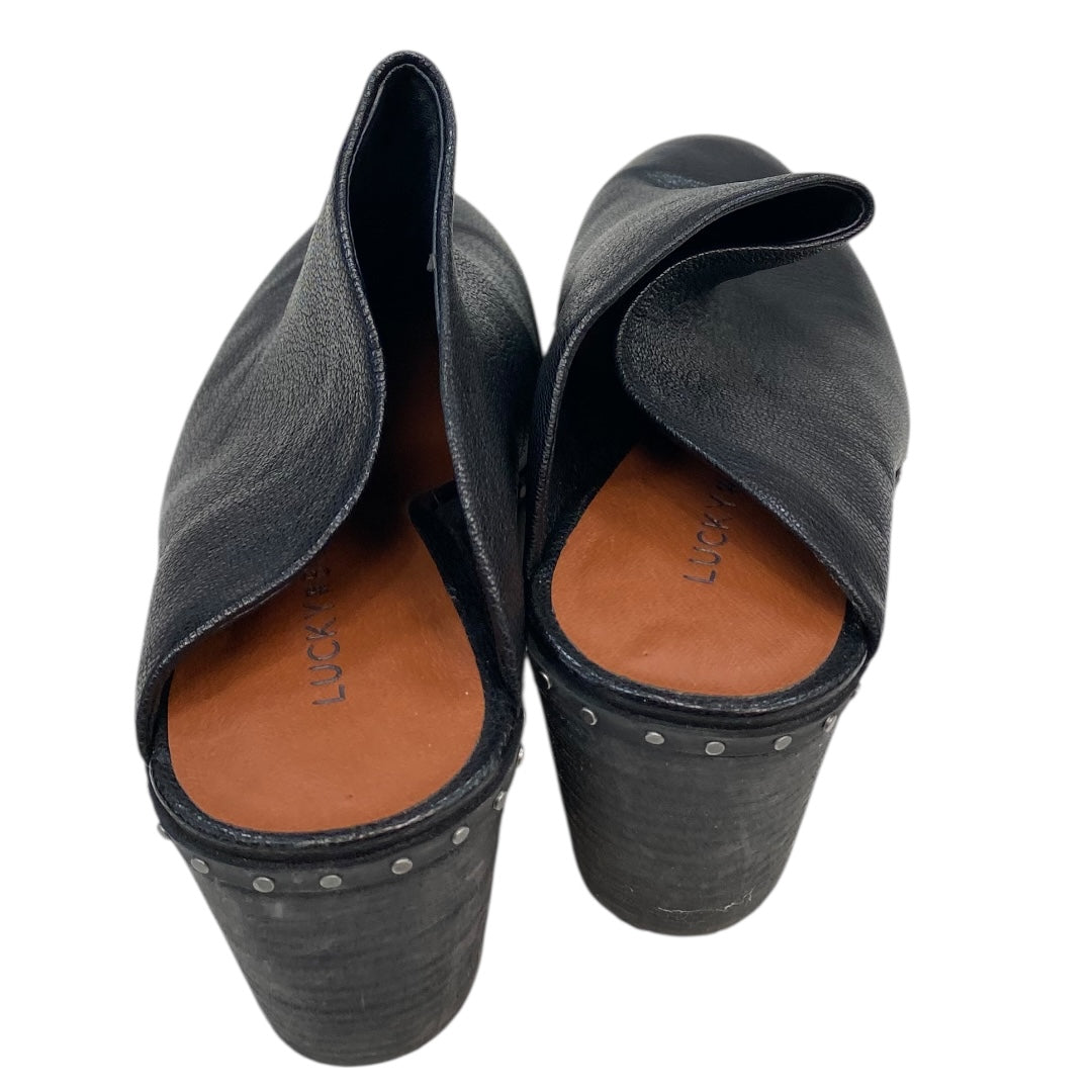 Boots Ankle Heels By Lucky Brand In Black, Size:7