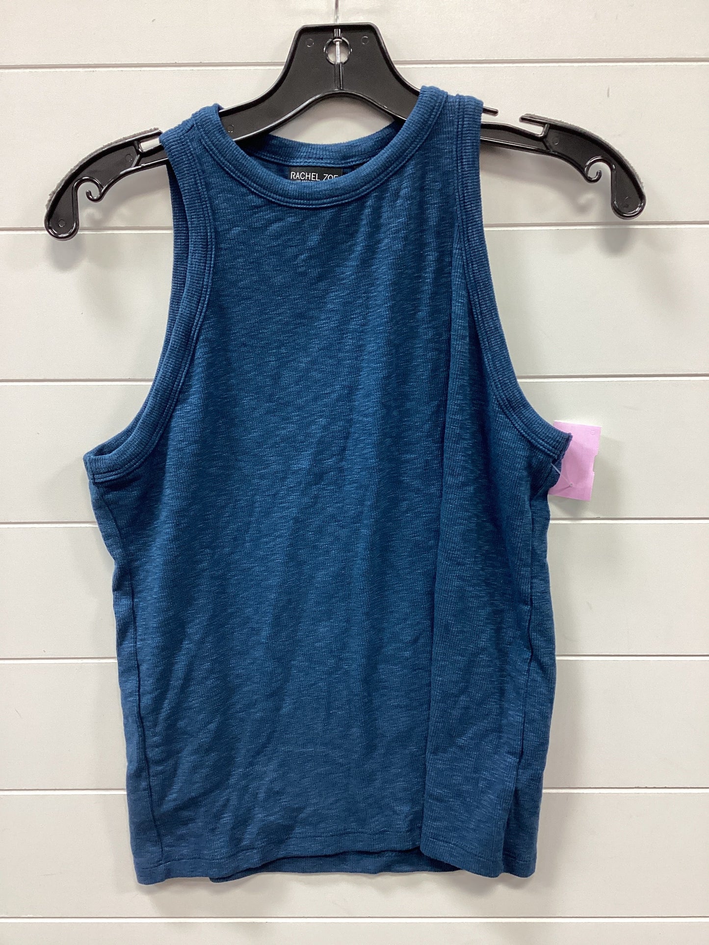 Top Sleeveless Basic By Rachel Zoe In Blue, Size:Xl