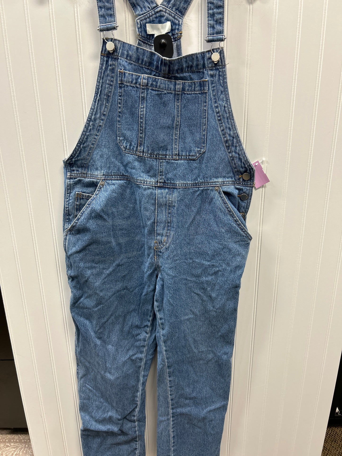 Overalls By H&M In Blue Denim, Size:M