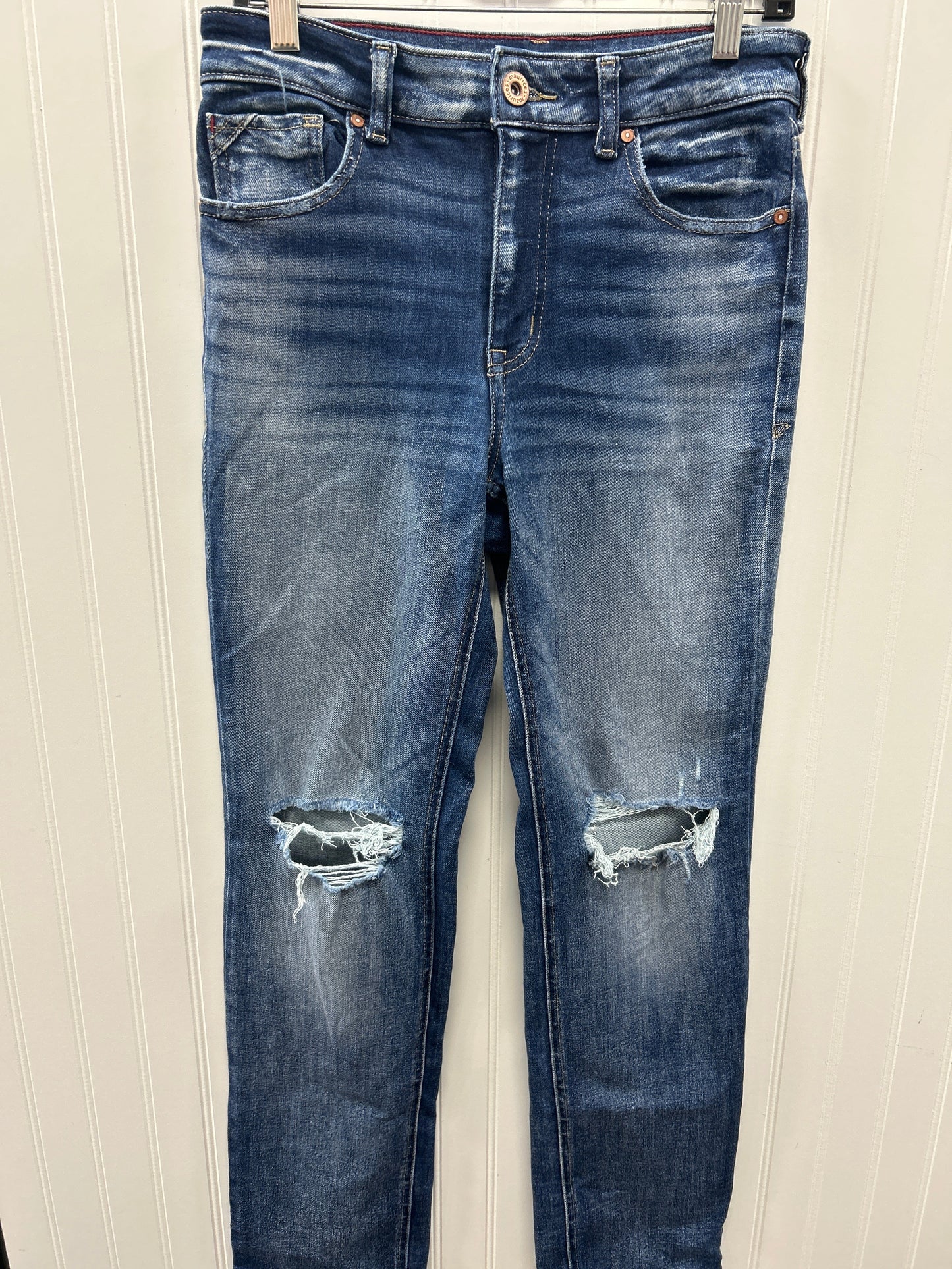 Jeans Straight By Maurices In Blue Denim, Size:8