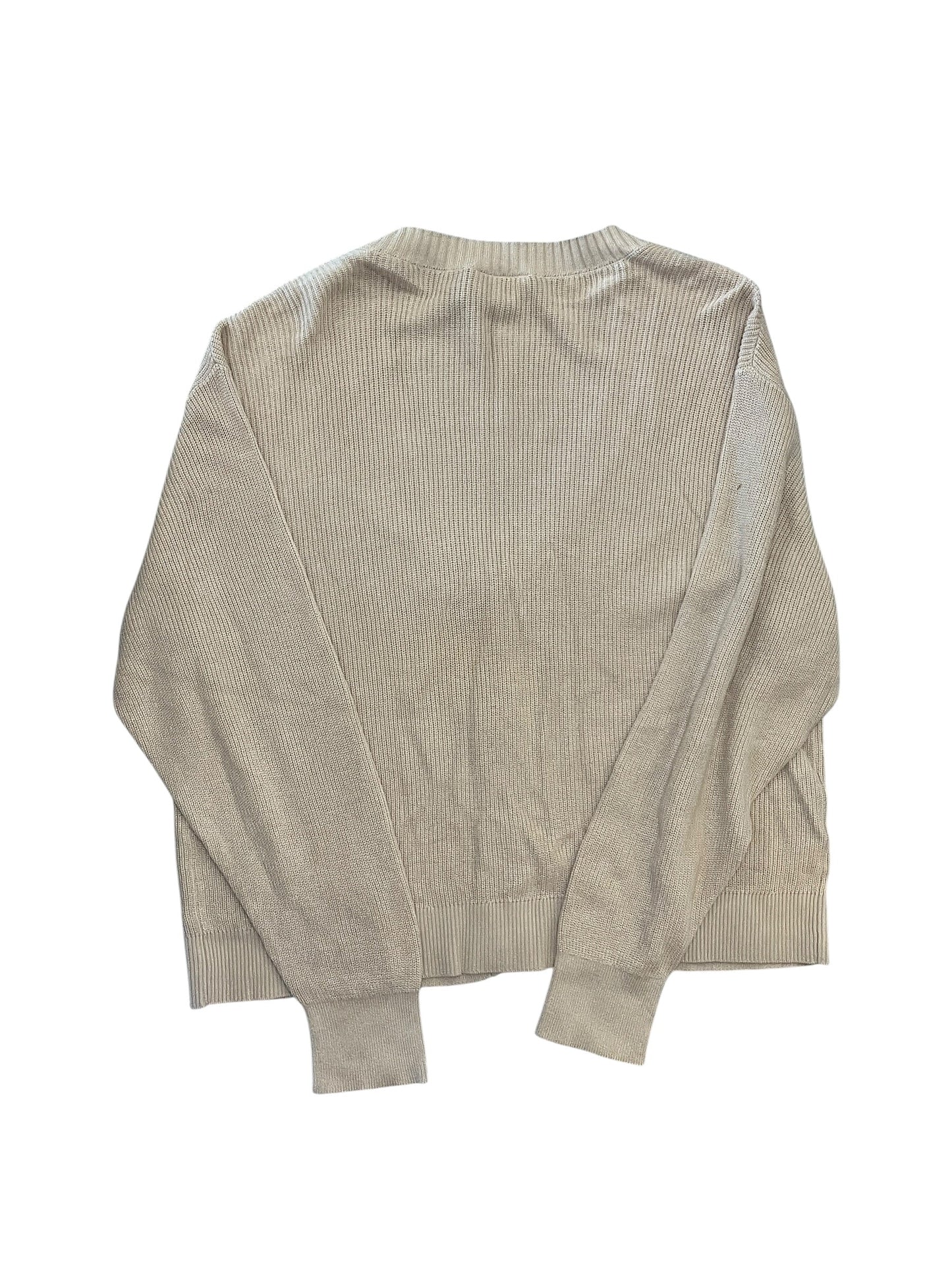 Cardigan By Loft In Tan, Size:Xl