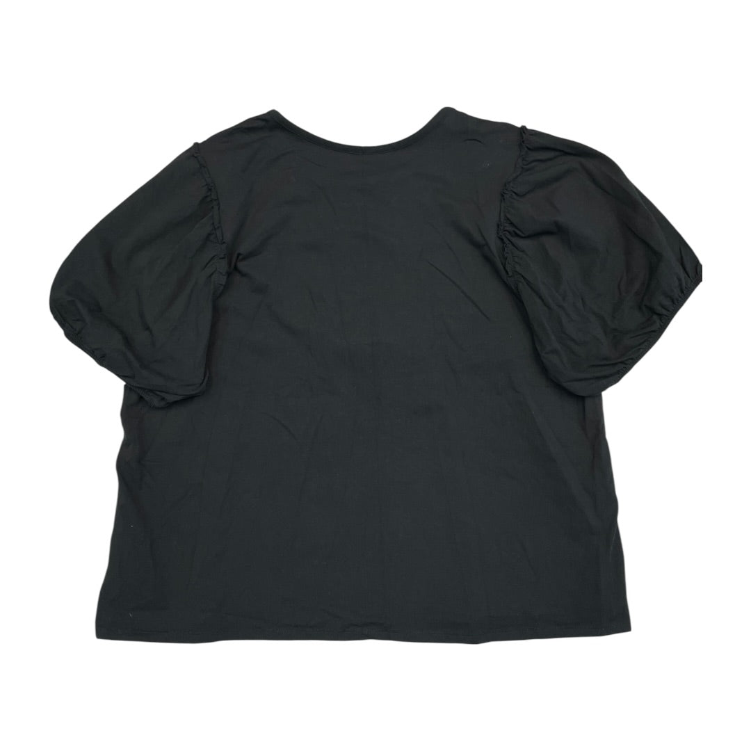Top Ss By Any Body In Black, Size:3X