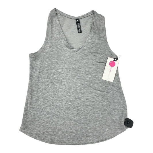 Athletic Tank Top By Yogalicious In Grey, Size:Xl
