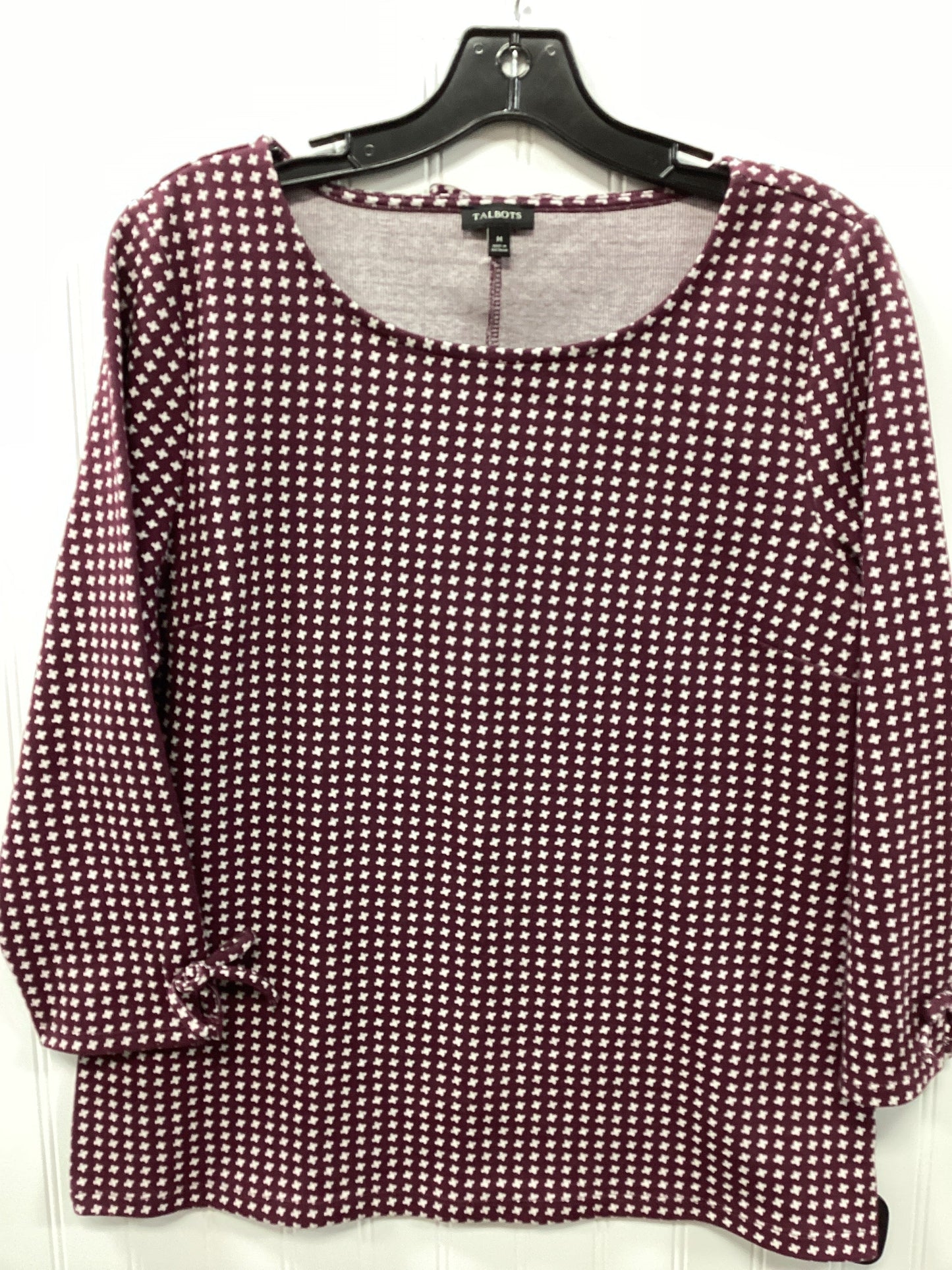 Top Ls By Talbots In Purple, Size:M