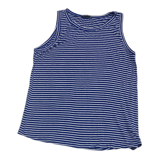 Top Sleeveless By Staccato In Striped Pattern, Size:L