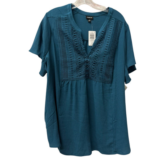 Top Ss By Torrid In Blue, Size:3X