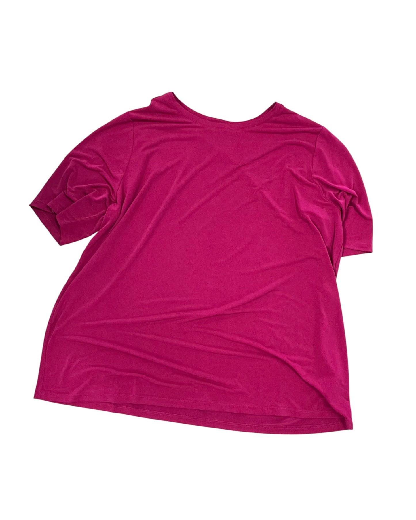 Top Ss By Susan Graver In Pink, Size:1X