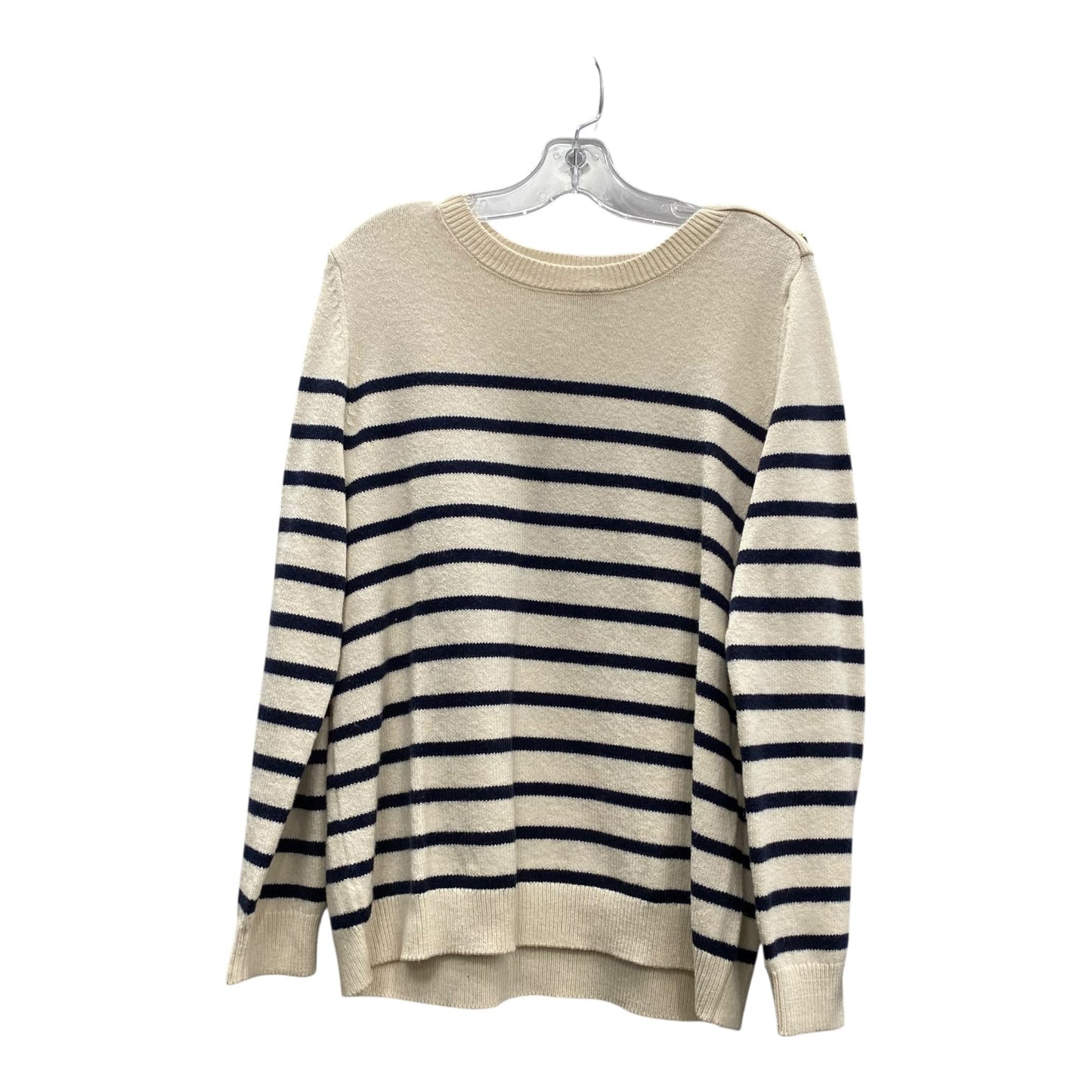 Mat Top Ss By A Pea In The Pod In Black & White, Size:L