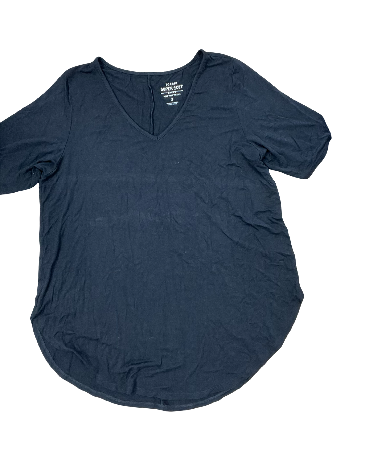 Top Ss By Torrid In Black, Size:3X